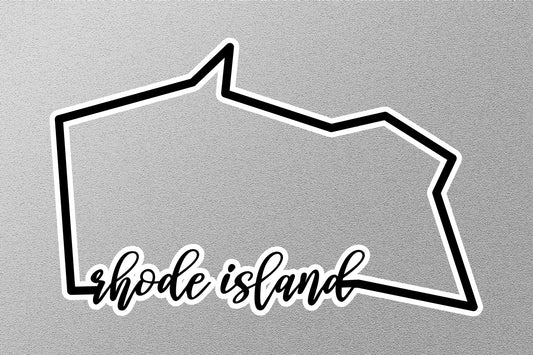 Rhode Island State Sticker