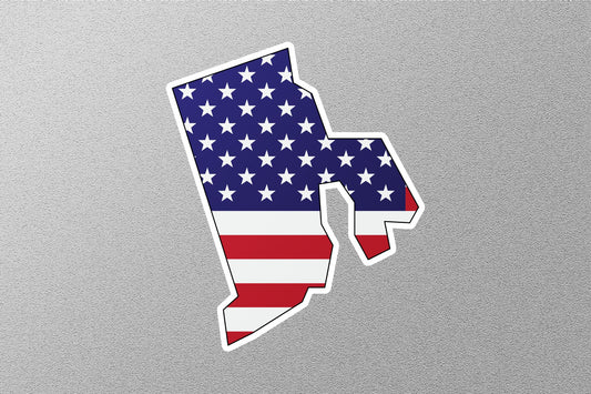 Rhode Island State Sticker