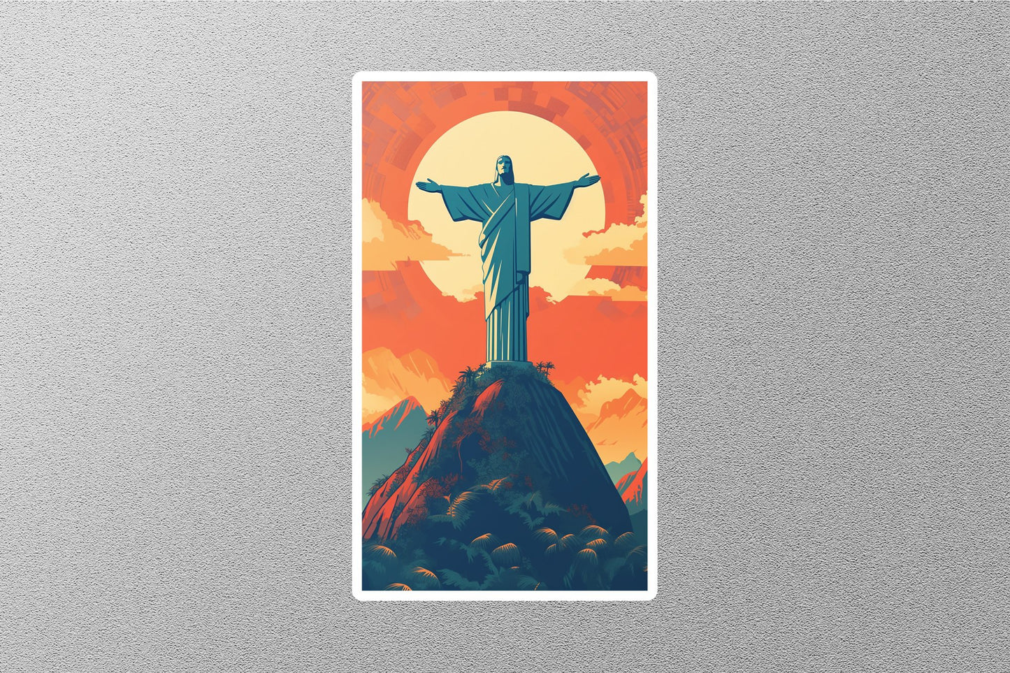 Wholesale Vintage Rio 2 Travel Sticker