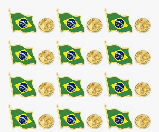 Wholesale Wavy Flag Pins