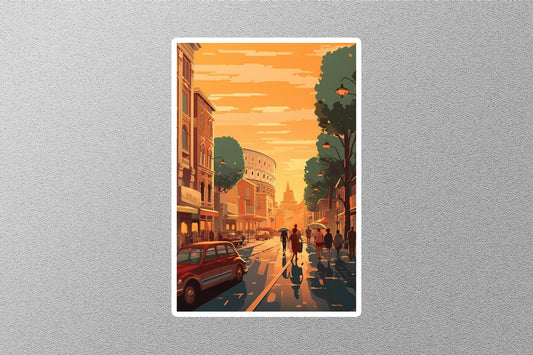 Wholesale Vintage Rome Travel Sticker