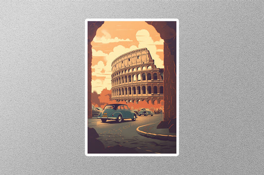 Wholesale Vintage Rome 2 Travel Sticker