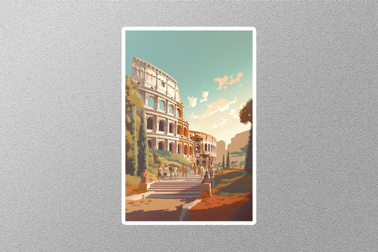 Wholesale Vintage Rome 5 Travel Sticker
