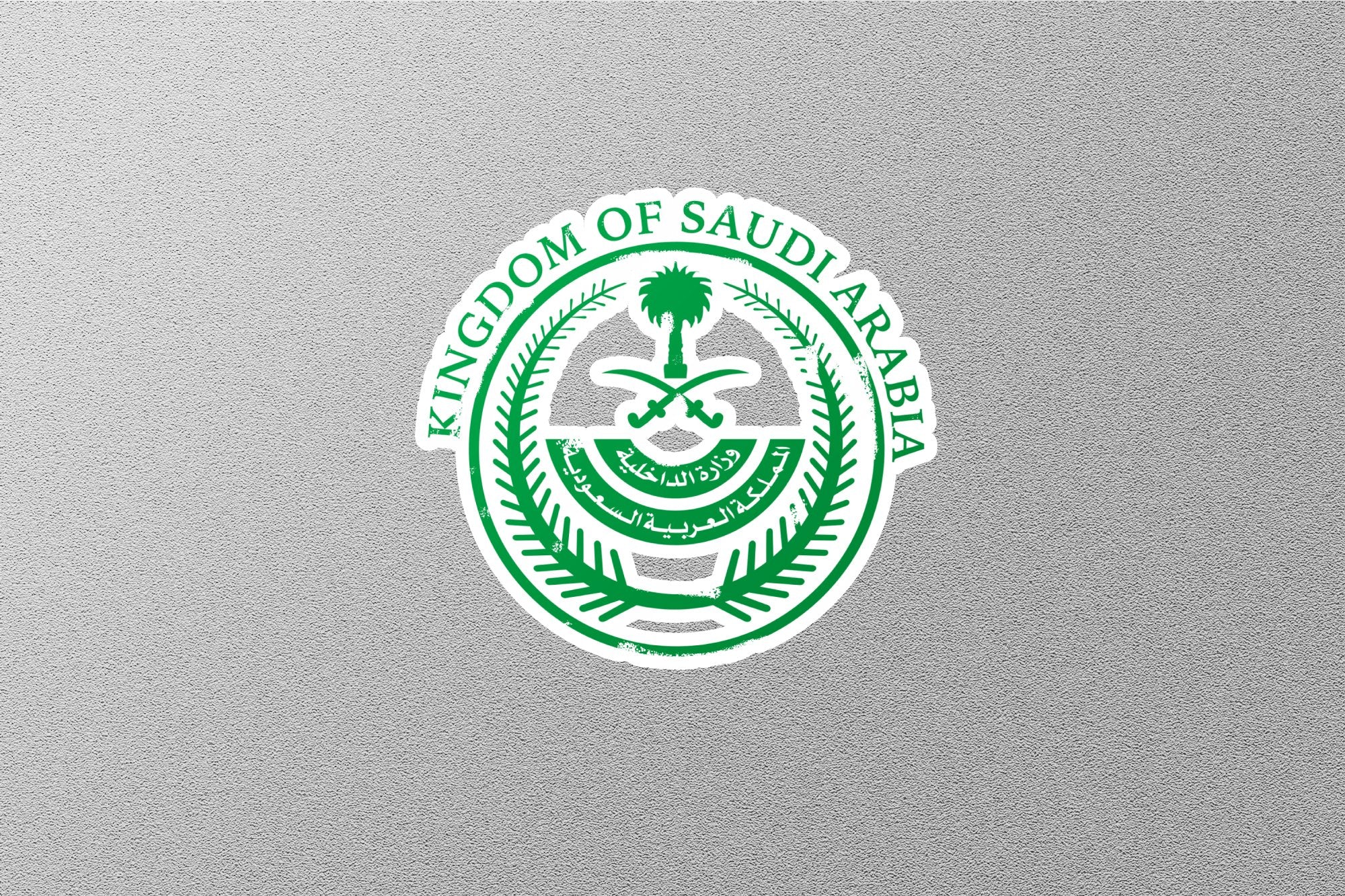 Wholesale Saudi Arabia Green Travel Stamp Sticker – GraffMerch.com