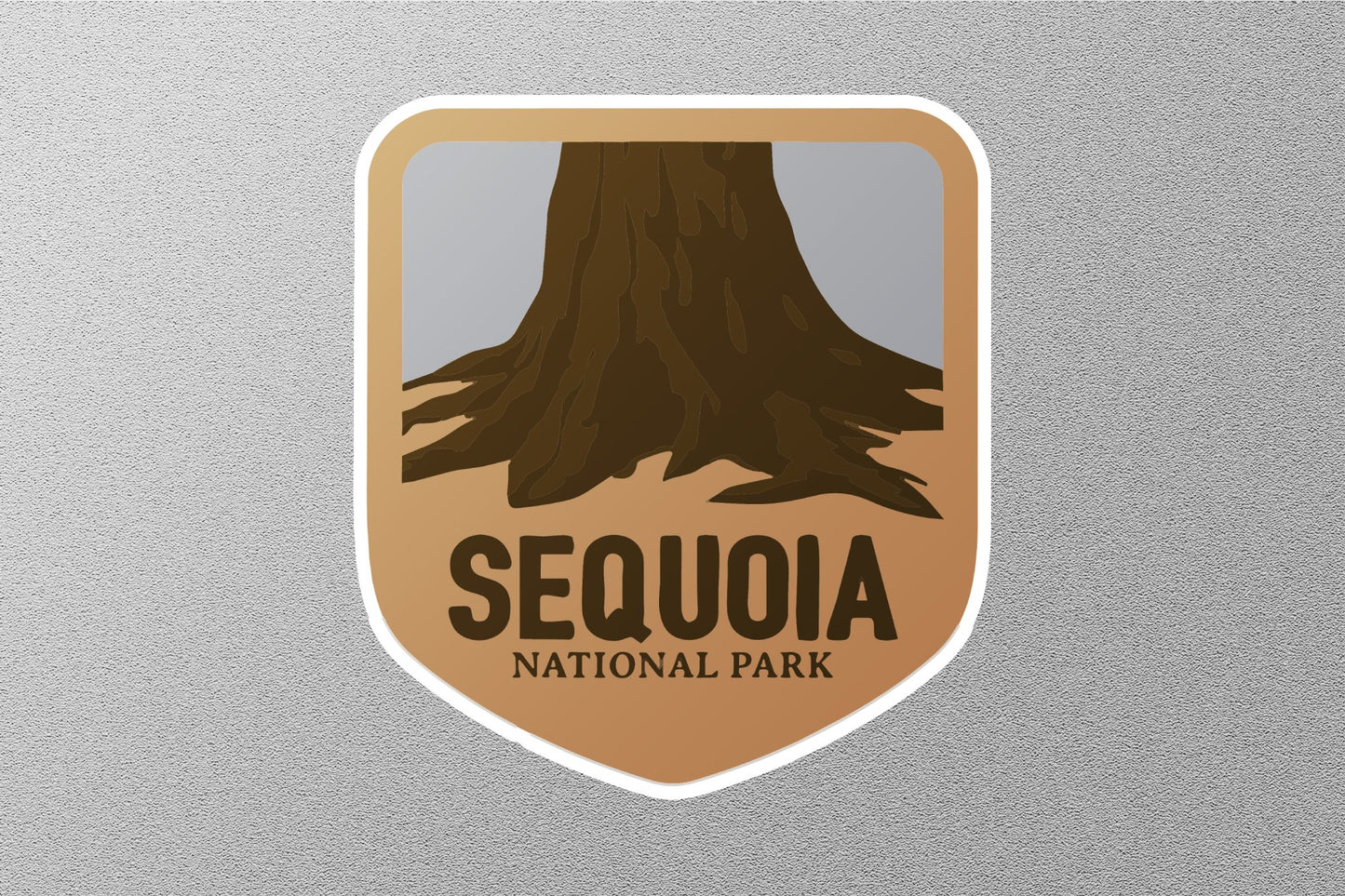 Sequoia Colored National Park Sticker