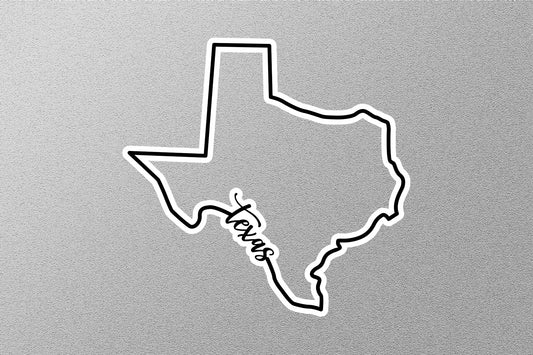 Texas State Sticker