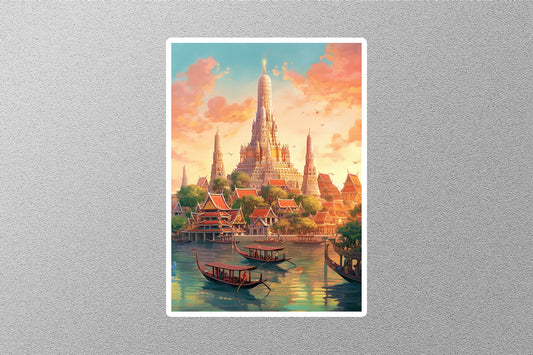 Wholesale Vintage Thailand 2 Travel Sticker