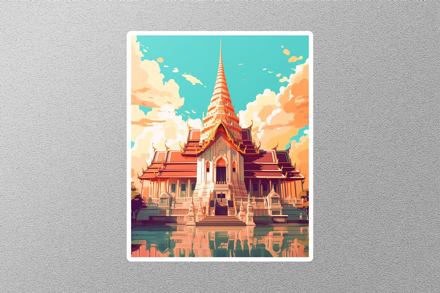 Wholesale Vintage Thailand 3 Travel Sticker