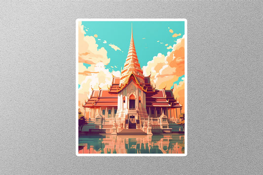Wholesale Vintage Thailand 3 Travel Sticker