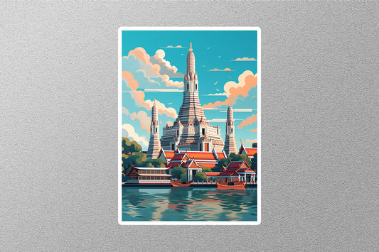 Wholesale Vintage Thailand 4 Travel Sticker