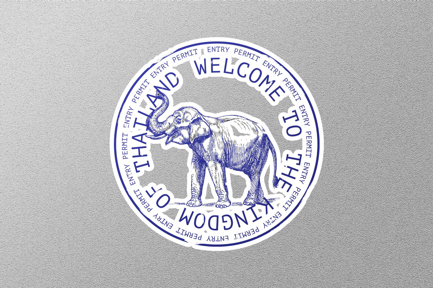 Wholesale Thailand Ultraviolet Travel Stamp Sticker