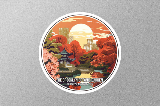 The Brooklyn Botanic Garden Sticker