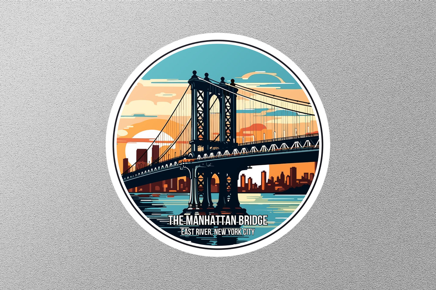 Wholesale The Manhattan Bridge Sticker