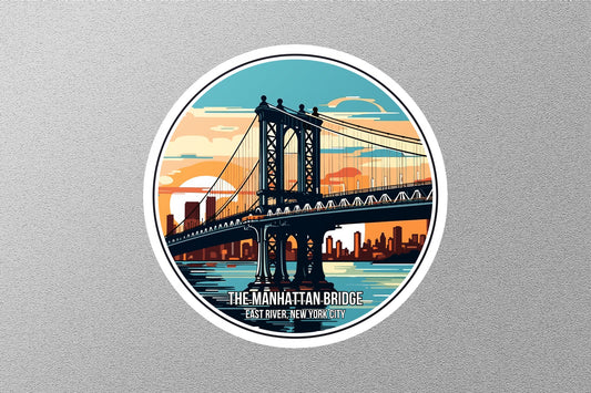 The Manhattan Bridge Sticker