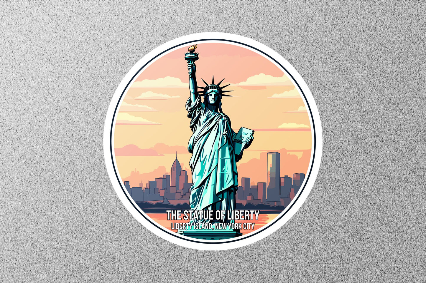 The Statue of Liberty Sticker