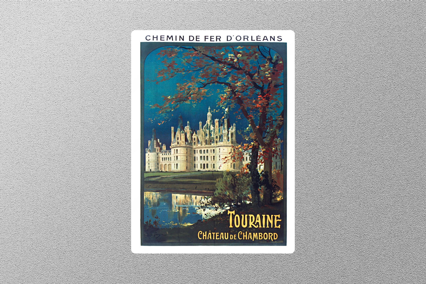 Wholesale Vintage Chemin de fer d'Orléans Travel Sticker