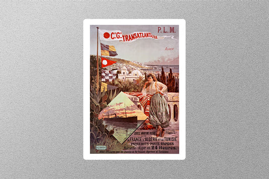 Wholesale Vintage LÉON CARRÉ Travel Sticker