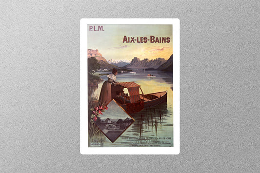 Wholesale Vintage AIX-LES-BAINS Travel Sticker