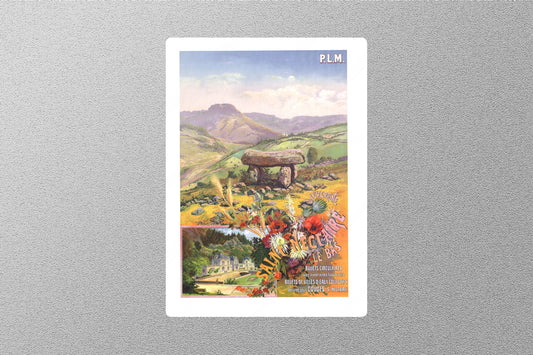 Wholesale Vintage Saint Nectaire Travel Sticker