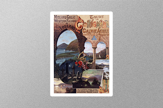 Wholesale Vintage West Ireland Travel Sticker