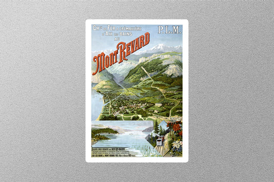Wholesale Vintage Mont Revard Travel Sticker