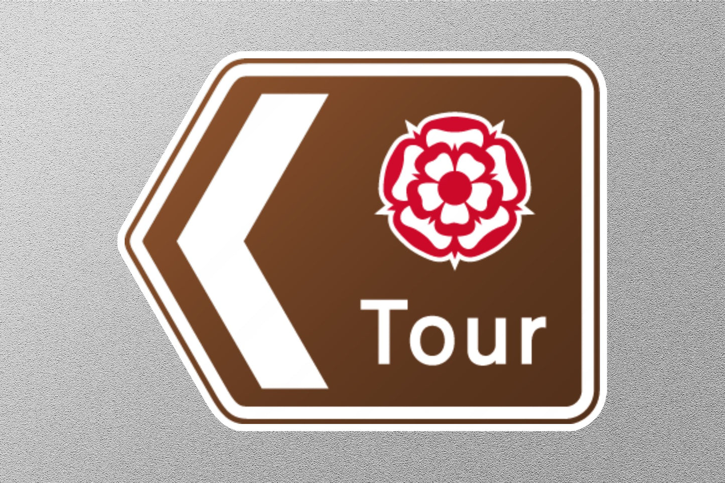 Tour UK Sign Sticker