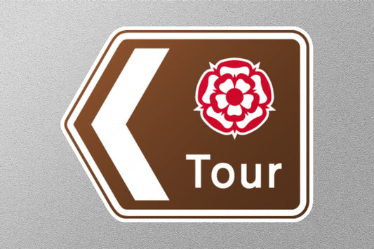 Tour UK Sign Sticker