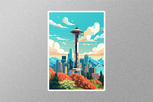 Wholesale Vintage Vancouver 2 Travel Sticker