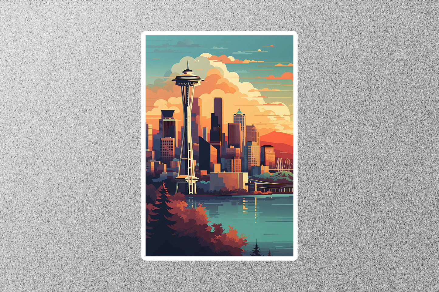 Wholesale Vintage Vancouver 3 Travel Sticker