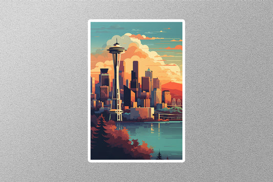 Wholesale Vintage Vancouver 3 Travel Sticker