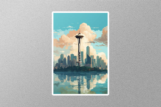 Wholesale Vintage Vancouver 4 Travel Sticker