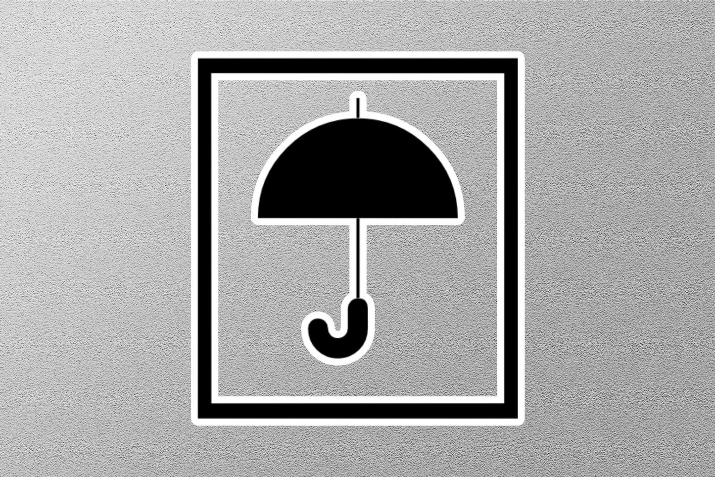 Umbrella Symbol Sticker