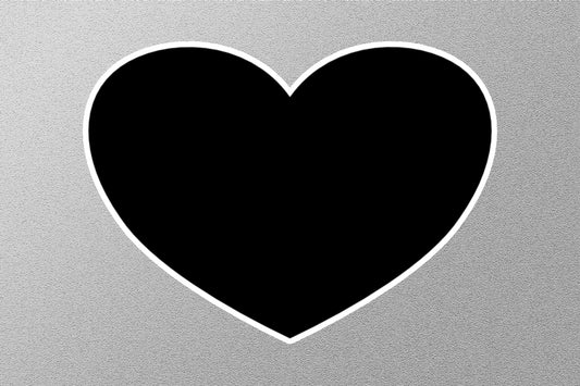 Black Heart Sticker