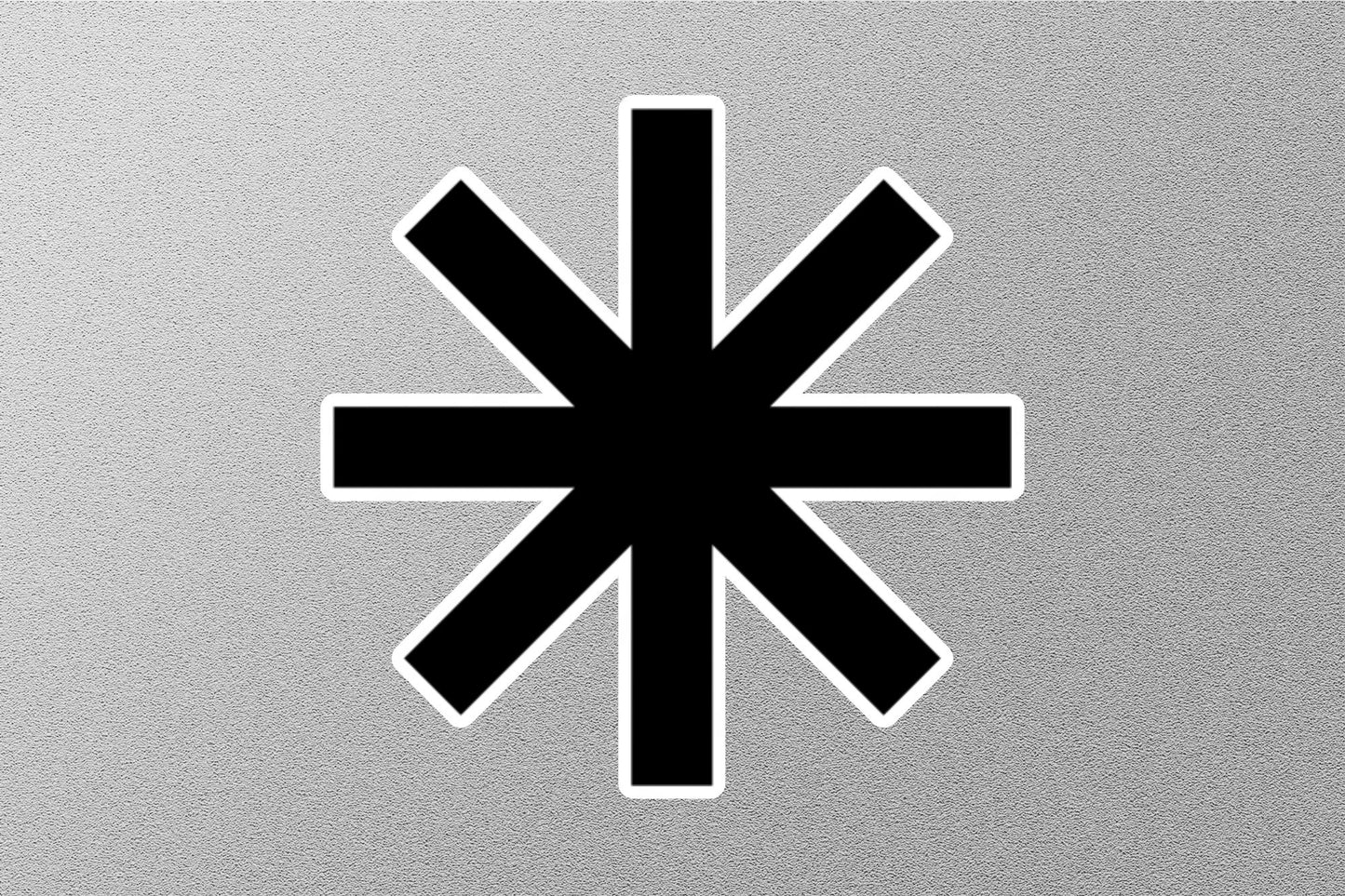 Cross Train Symbol Sticker