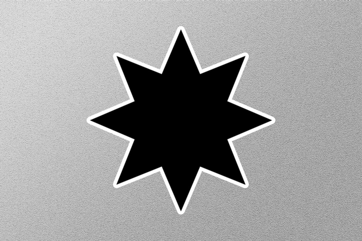 Black Star Sticker