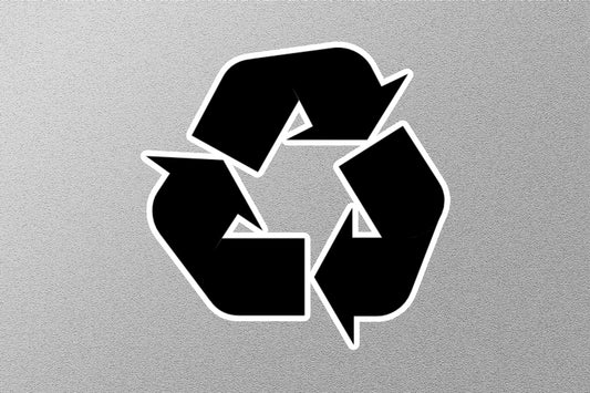 Recycling Symbol Sticker