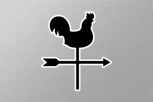 Rooster Arrow Measure Air Symbol Sticker