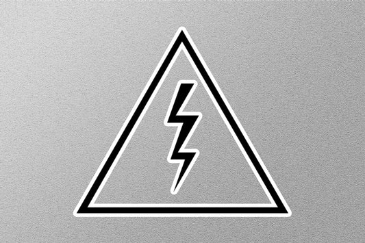 Electric Thunder Sign Sticker