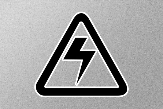 Electric Power Sign Sticker