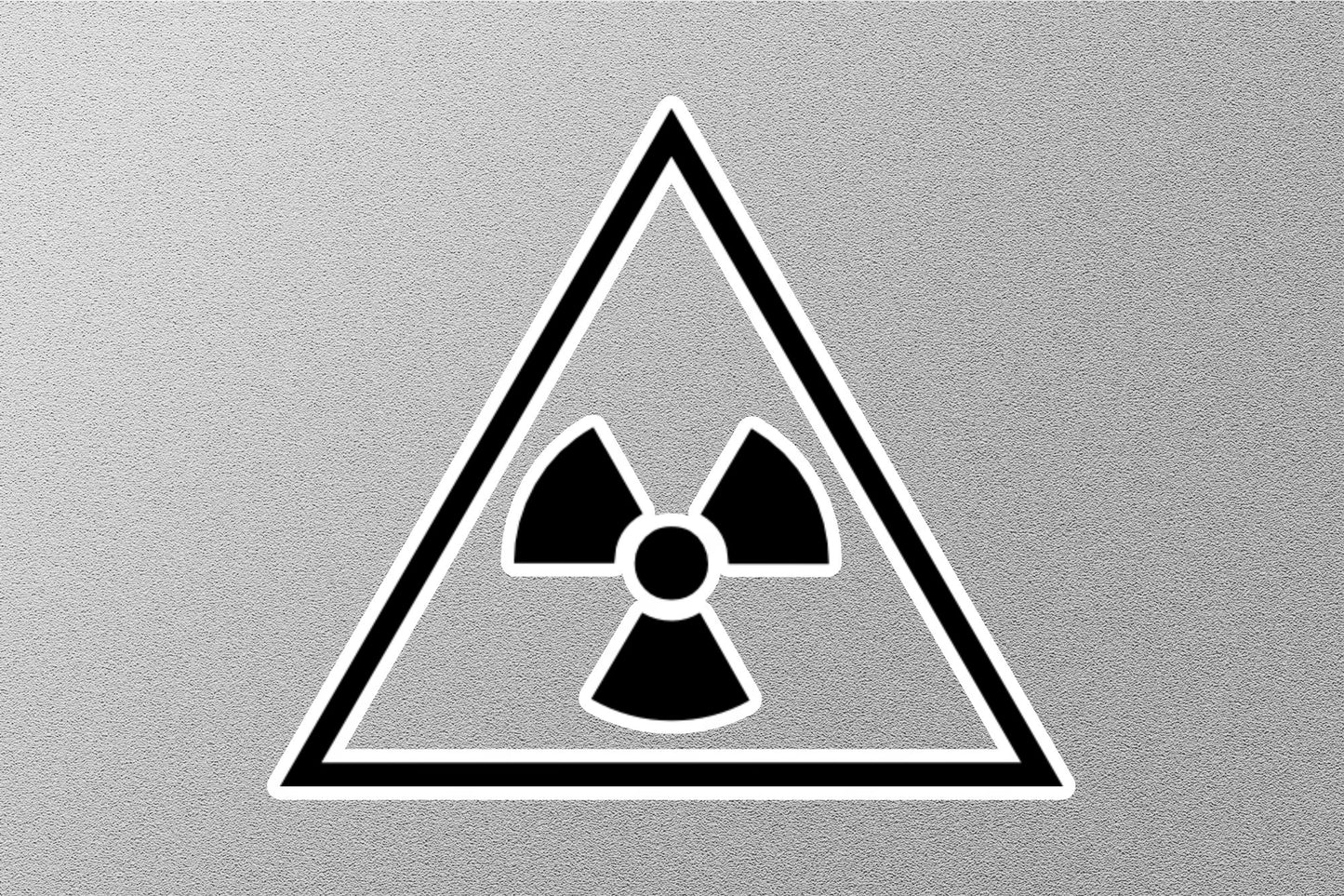 Nuclear Hazard Sticker