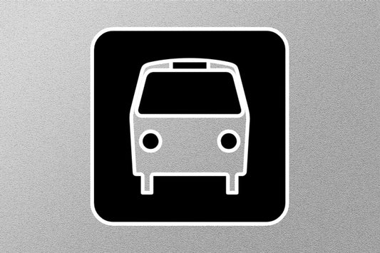 School bus Icon Sticker