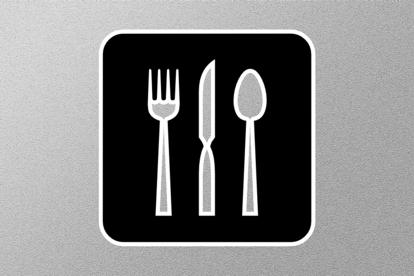 Symbol Restaurant Sticker