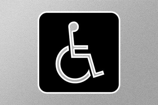 Wheelchair Icon Sticker