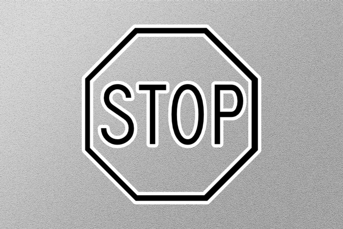 Stop Sign Sticker Wholesale Stop Sign Sticker – GraffMerch.com
