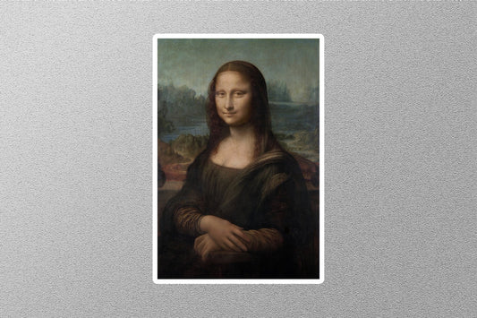Mona Lisa Art Sticker