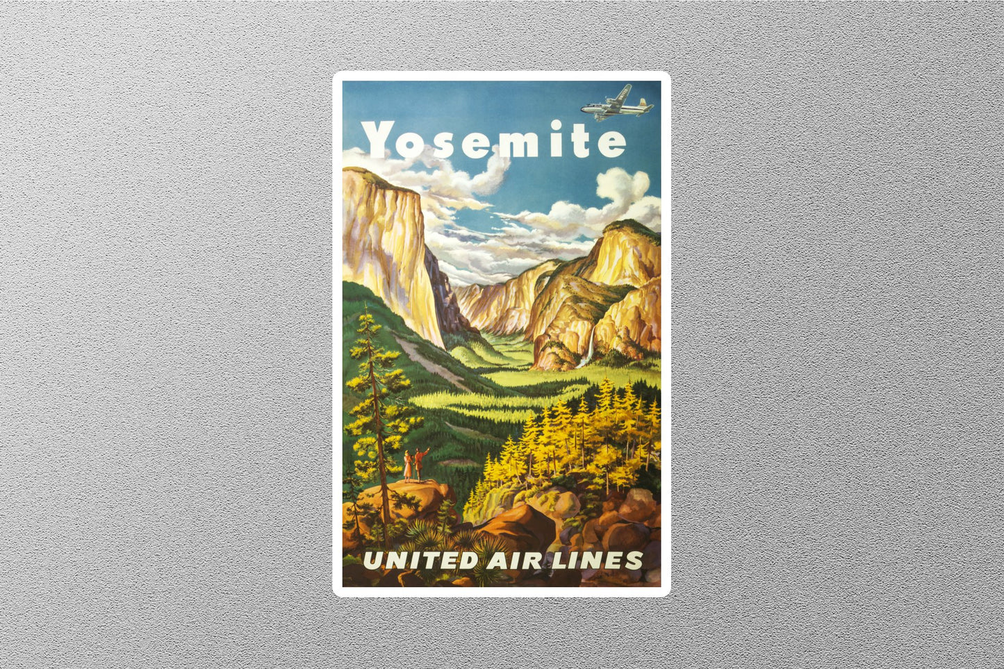 Wholesale Vintage Yosemite Travel Stickers