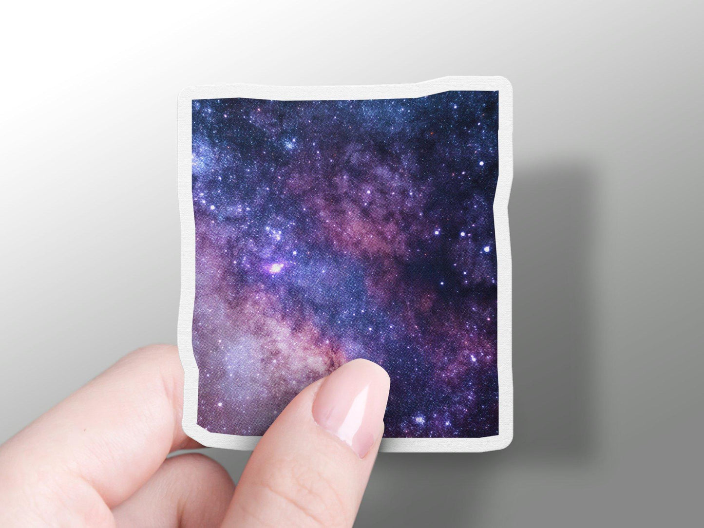 Bright Space Galaxy Sticker