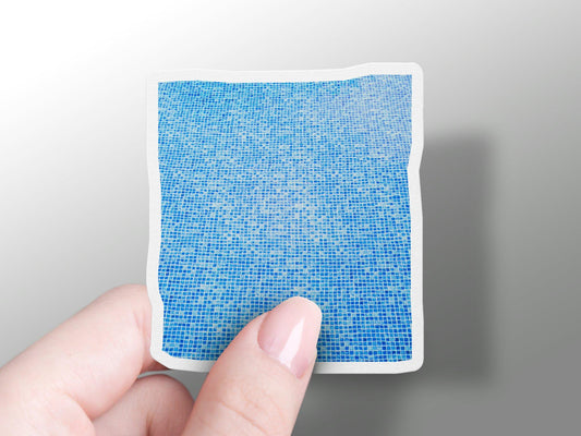 Wholesale Blue Pool Tiles Sticker