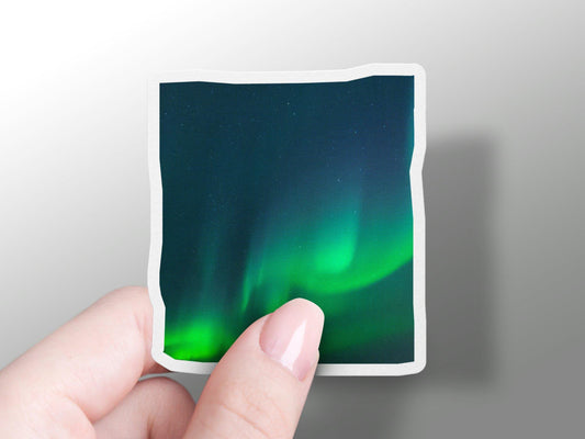 Wholesale Gradient Green Sticker