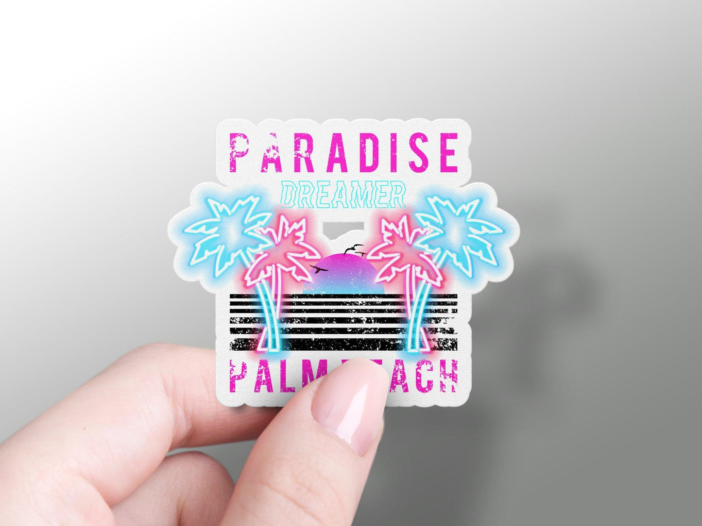 Paradise Dreamer Bar Sticker